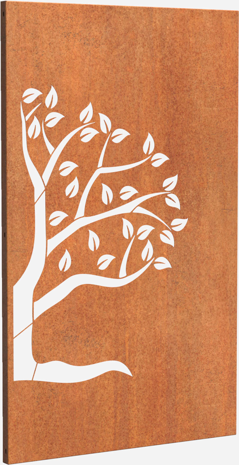 Motivwand Baum links