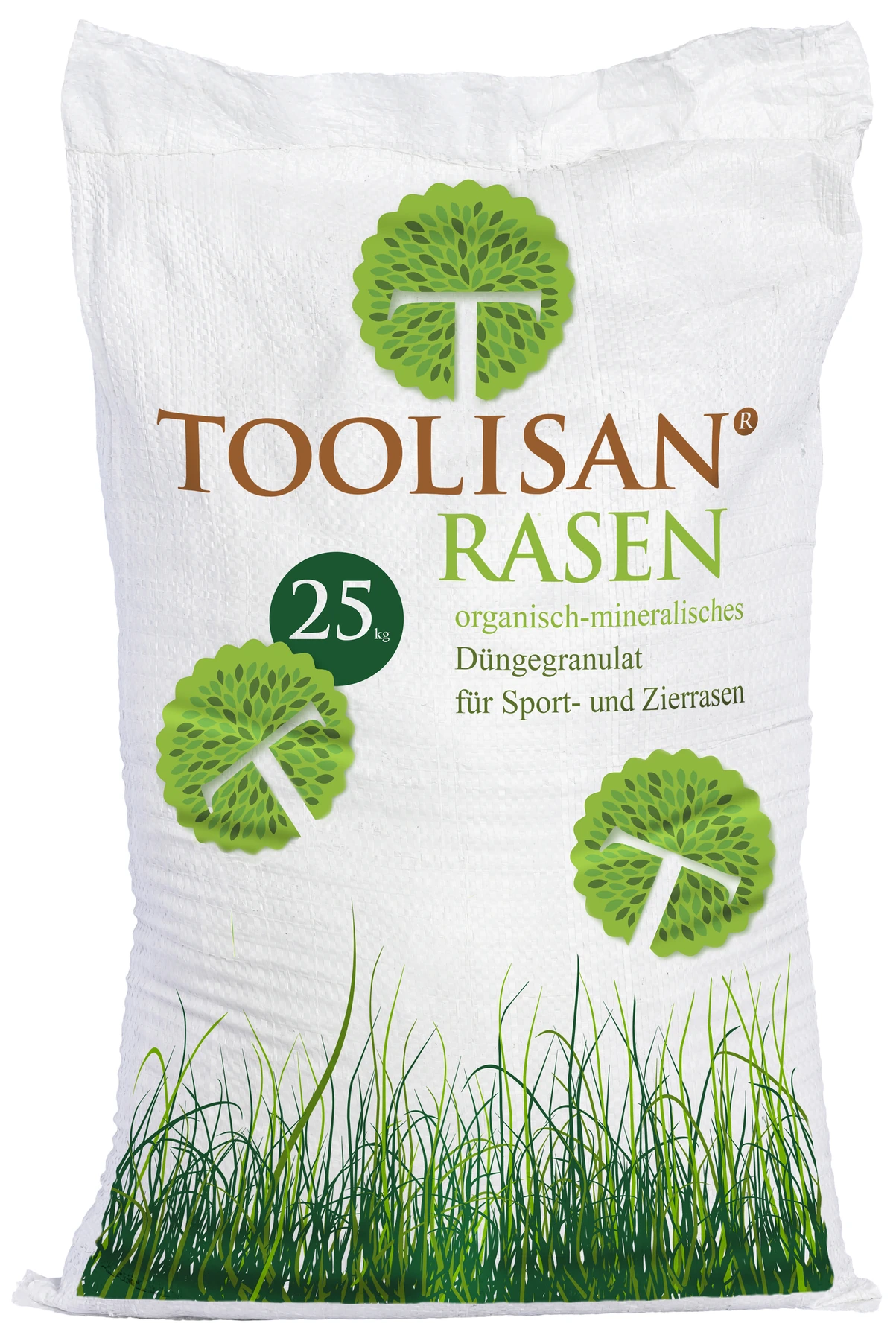 Toolisan Rasendünger im 25-kg-Sack