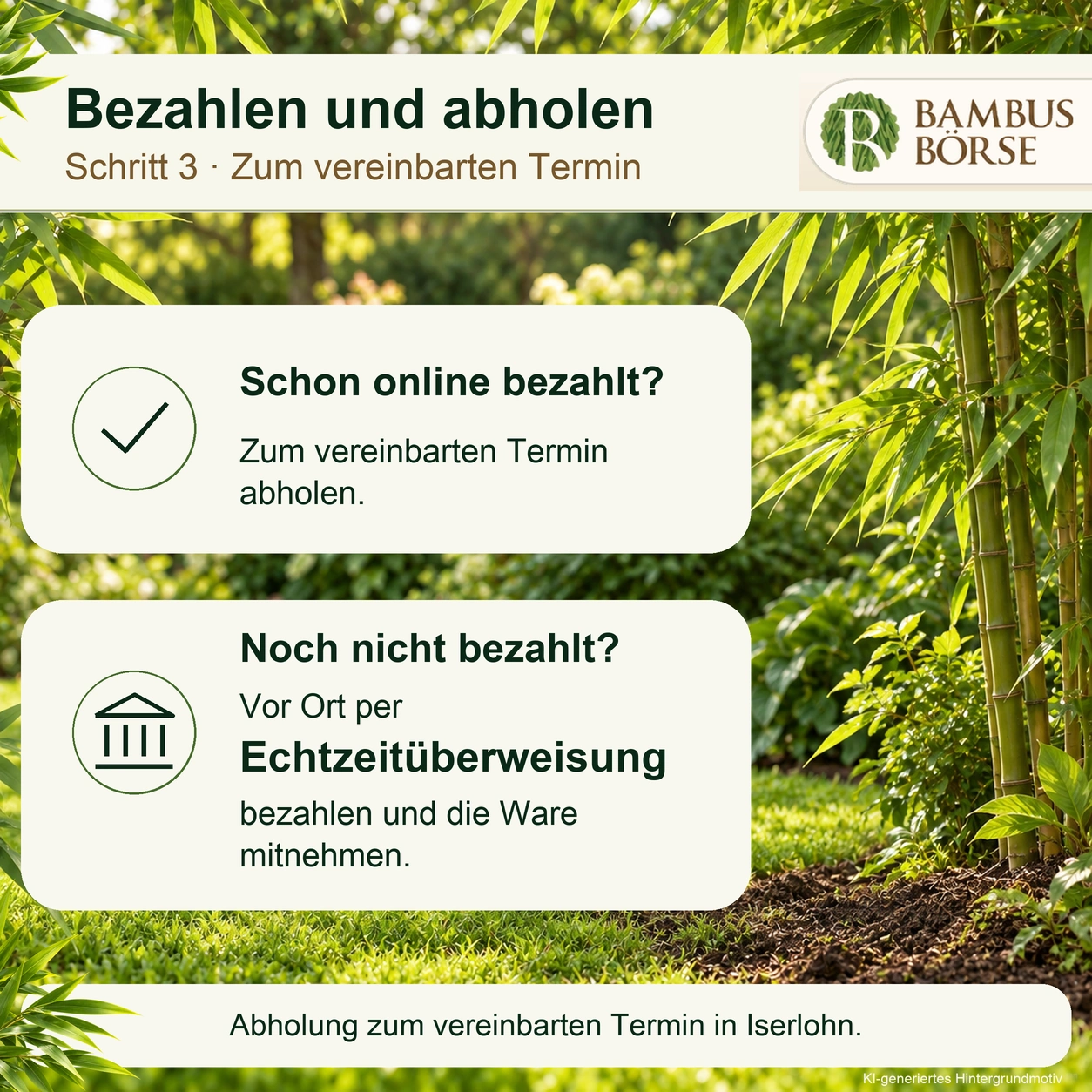 Rhizomsperre aus Retoure – 1 mm, nur Abholung in Iserlohn