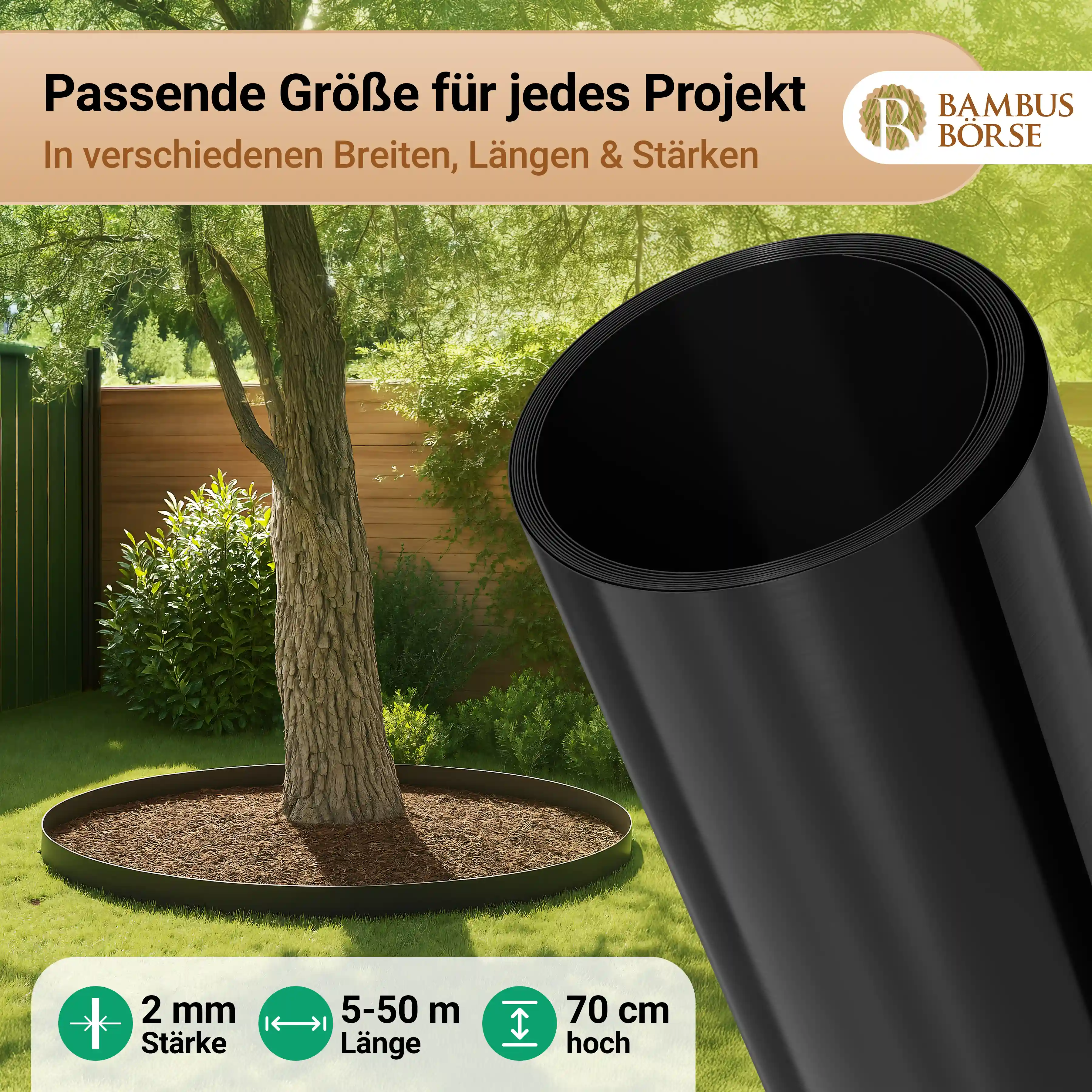 Rhizomsperre / Wurzelsperre (Stärke: 2 mm)*