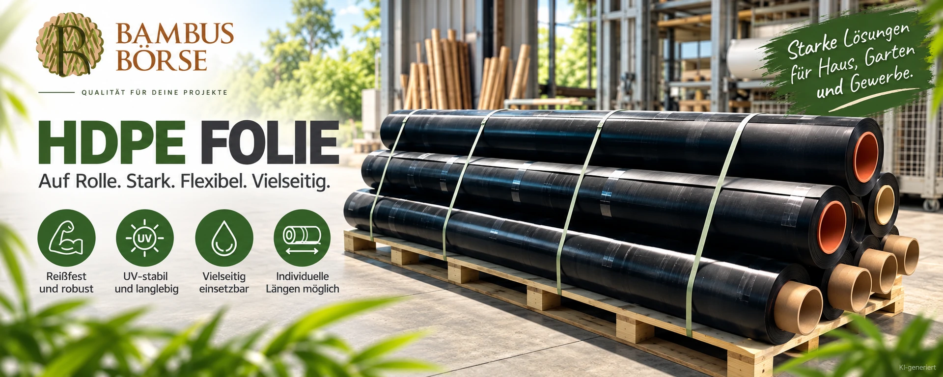 HDPE Kunststoff in 1 mm und 2 mm Stärke individuell nach Maß