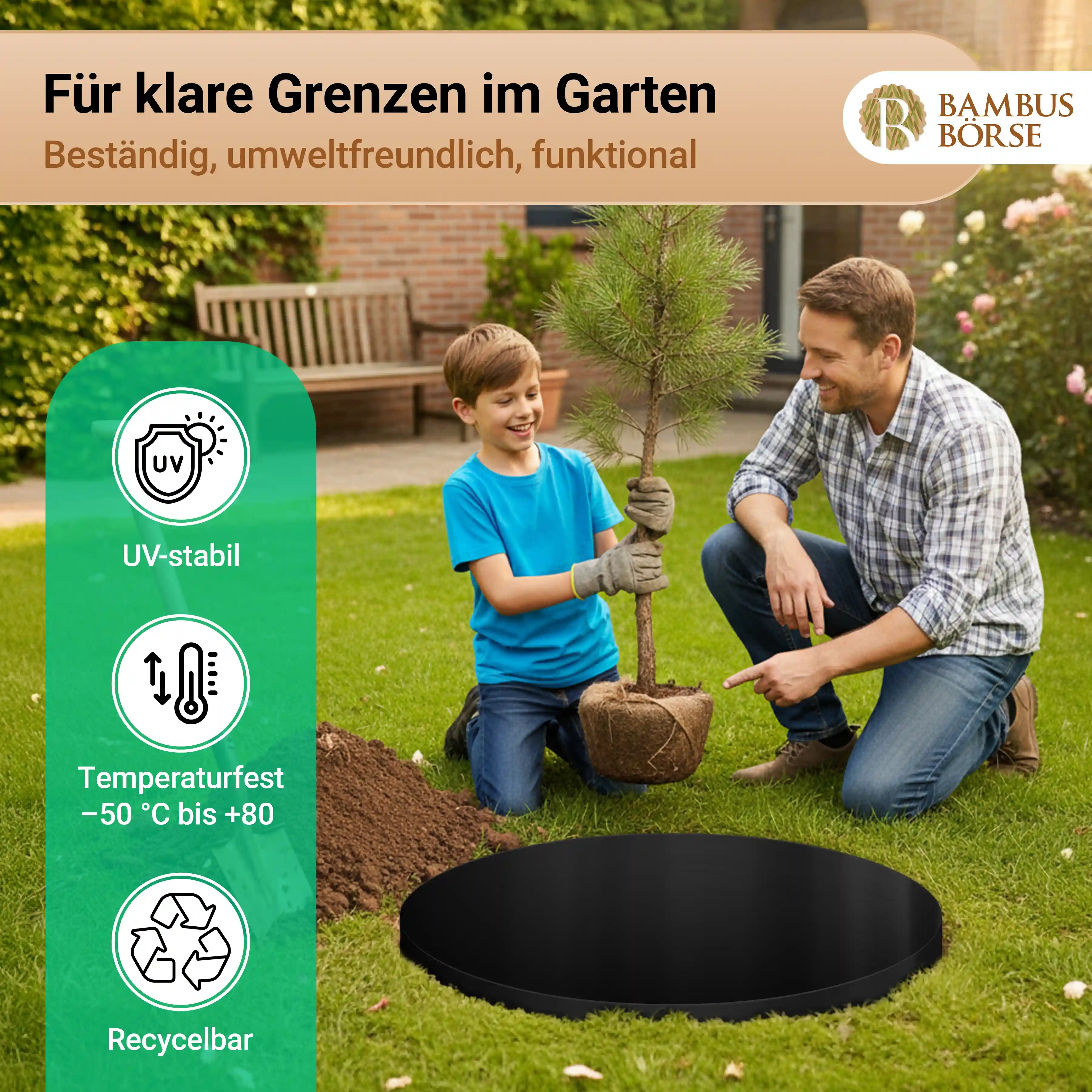 Wurzelsperren für klare Grenzen im Garten
