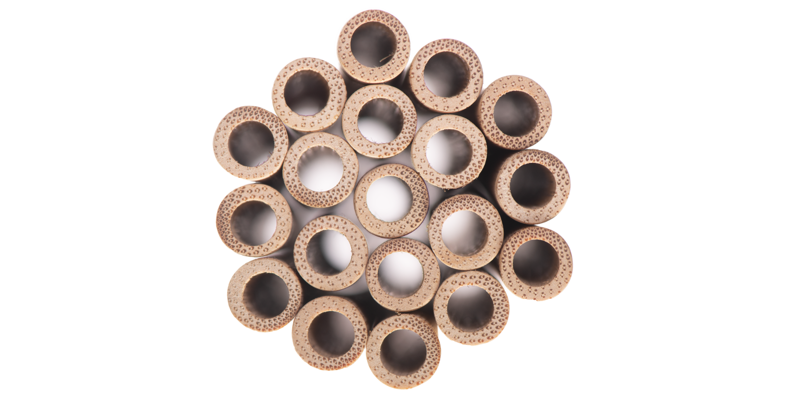 Bambus_Strohhalm_durchmesser Bambusstrohhalme 'Nature'*