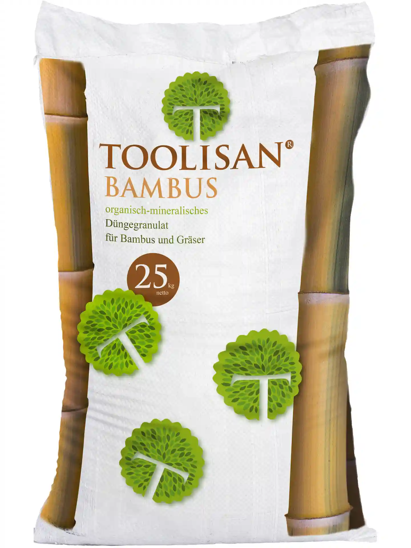 Bambusdünger Toolisan®* Toolisan Bambusdünger 25 kg Sack mit Langzeitwirkung für gesunde Bambuspflanzen.
